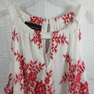 I-N-C Womens Lace Halter Pullover Blouse (XL) NWTD
